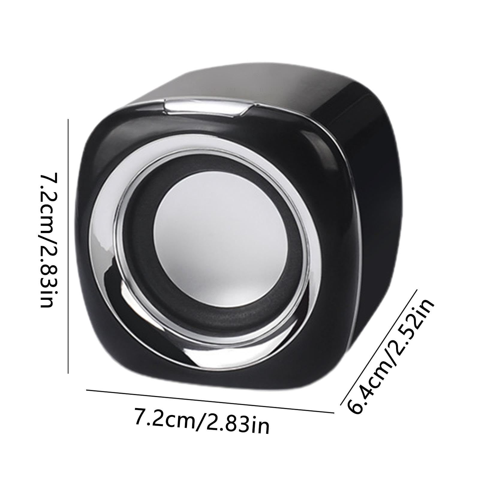 Renew Laptop Audio Speakers, Stereo Speaker System with USB Power Supply, Portable USB Speaker for Desktop, Anti-Interference Portable Speaker for Smartphones, Portable Speaker for Smartphones