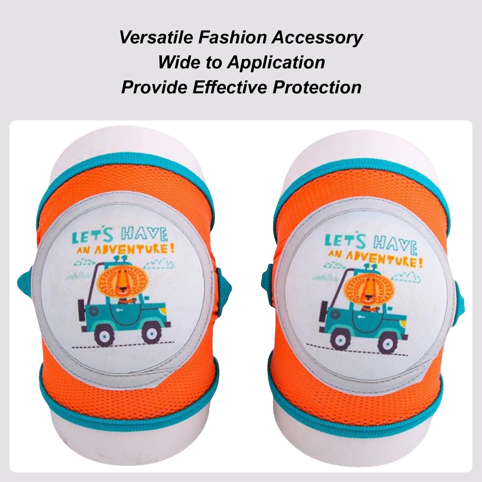 Baby Toddler Anti-slip Knee Pads for Crawling Baby Boys Girls Adjustable Crawling Knee Pads Elastic Leg Warmers Safety Knee Protectors Mesh Breathable Baby Kneepads Knee Protective Cover