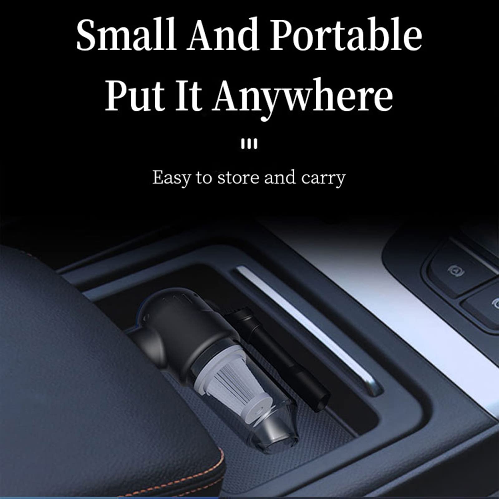 Hard Floor Vacuum Vaccume Cleaner with Built-in Battrery Mini Car Vacuum Cleaner Auto and amp; Home Cordless Vacuum Cleaner Carpet Air Duster