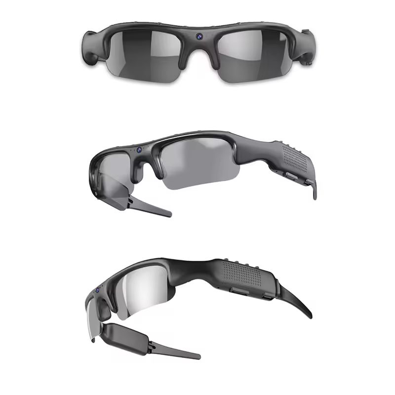 1080P Wifi Riding Smart Glasses Eyewear Outdoor Sports Driving Wireless Glasses Action Camera DVR Audio Video Recorder Camcorder Sports Glasses with Camera Video Glasses for Men/Woman Premium Gifts