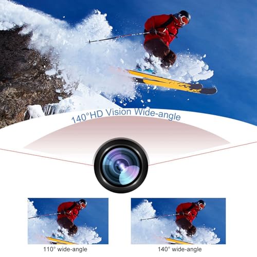 New 1080P high-definition sports camera, outdoor cycling, diving, waterproof and anti shake camera, Significant Gift Record Memory , 1080P 30fps 12MP 30M Sports Camera 2 Inch with Accessories