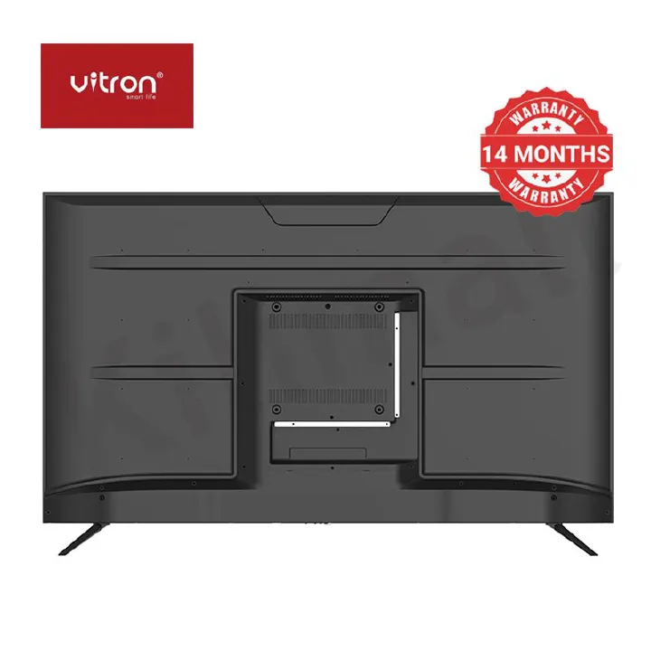 Vitron 55 Inches 4K UHD Smart Android TV with Bluetooth DVB-T2 Smart Tellevison OS Android 11 (12 MONTHS WRTY)