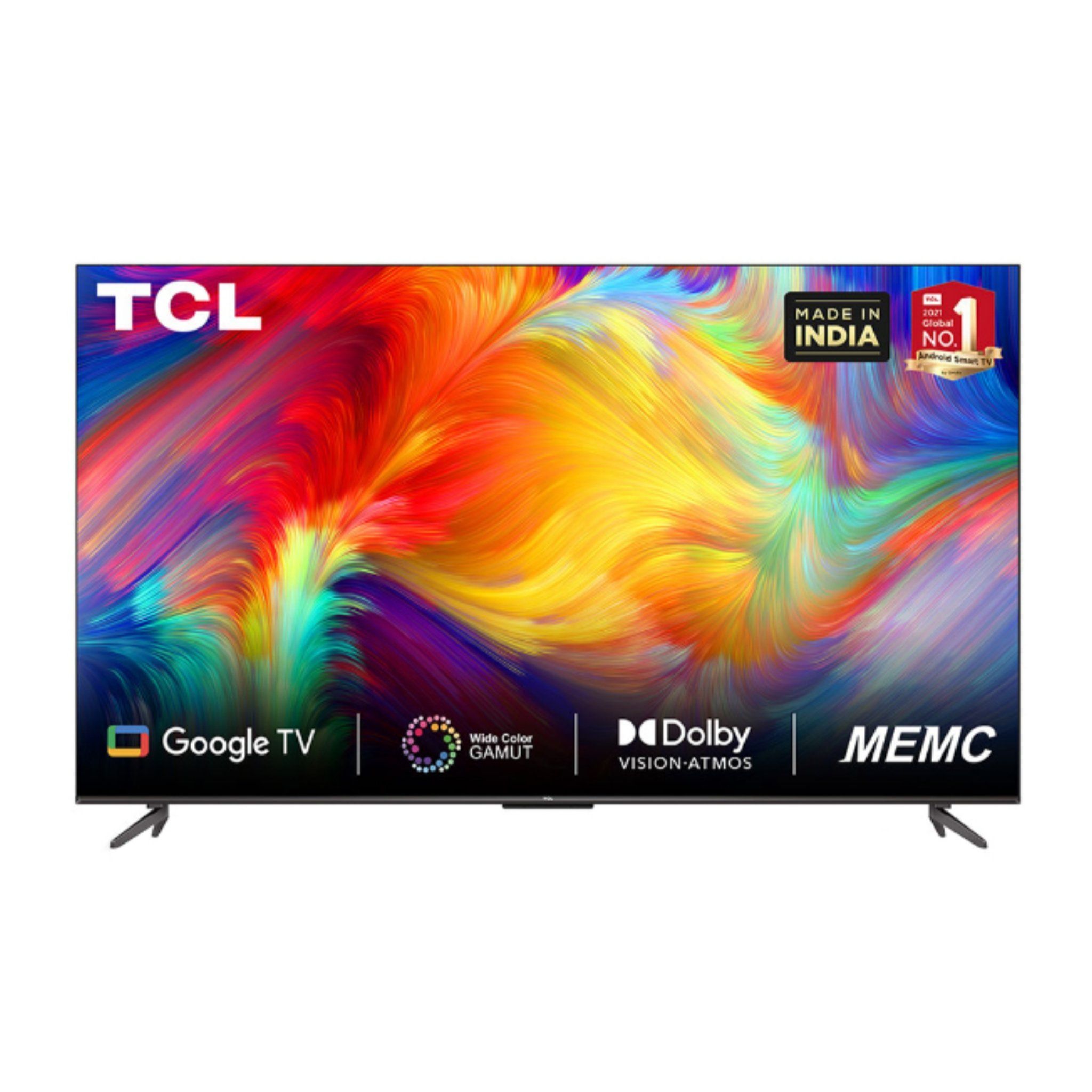 TCL 43P635 Smart UHD 4K With HDR Google TV Frameless (12 months)