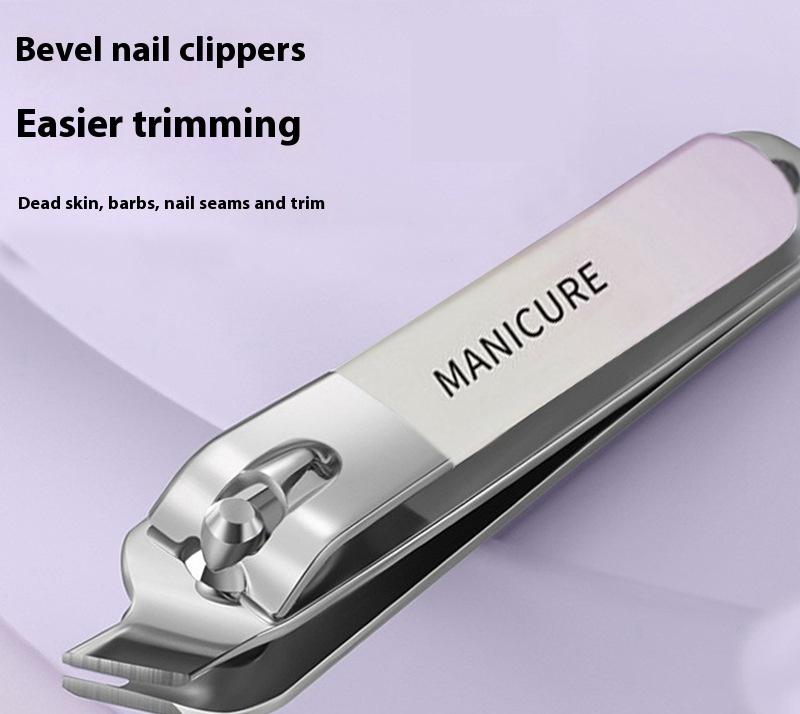 10-Piece Professional Stainless Steel Manicure Kit - Salon-Grade Nail Clippers & Cuticle Tools Set with Rustproof Design for Home/Spa/Boutique Use