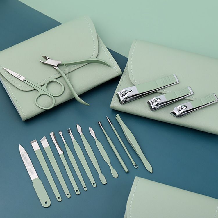 12/16-Piece German-Engineered Stainless Steel Nail Clipper Set - Salon-Grade Rustproof Manicure Kit for Professional/Home/Bulk Use