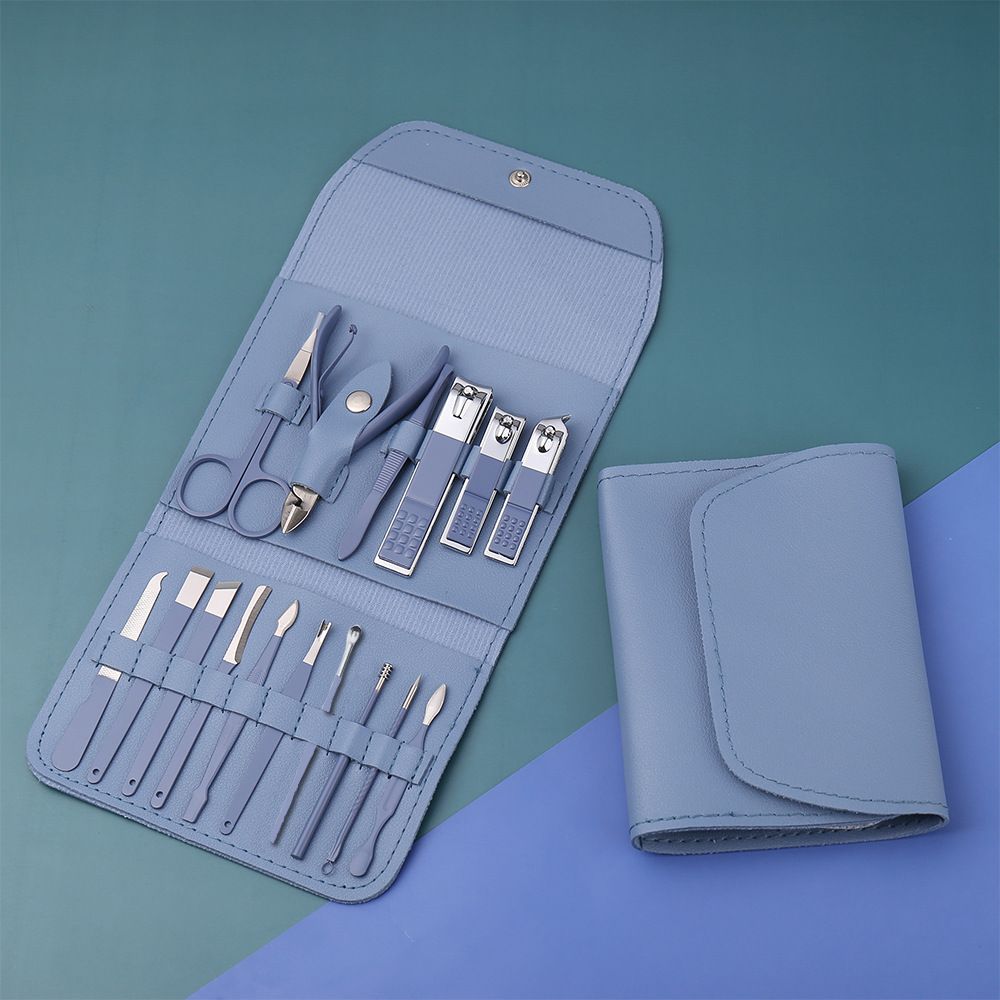 12/16-Piece German-Engineered Stainless Steel Nail Clipper Set - Salon-Grade Rustproof Manicure Kit for Professional/Home/Bulk Use
