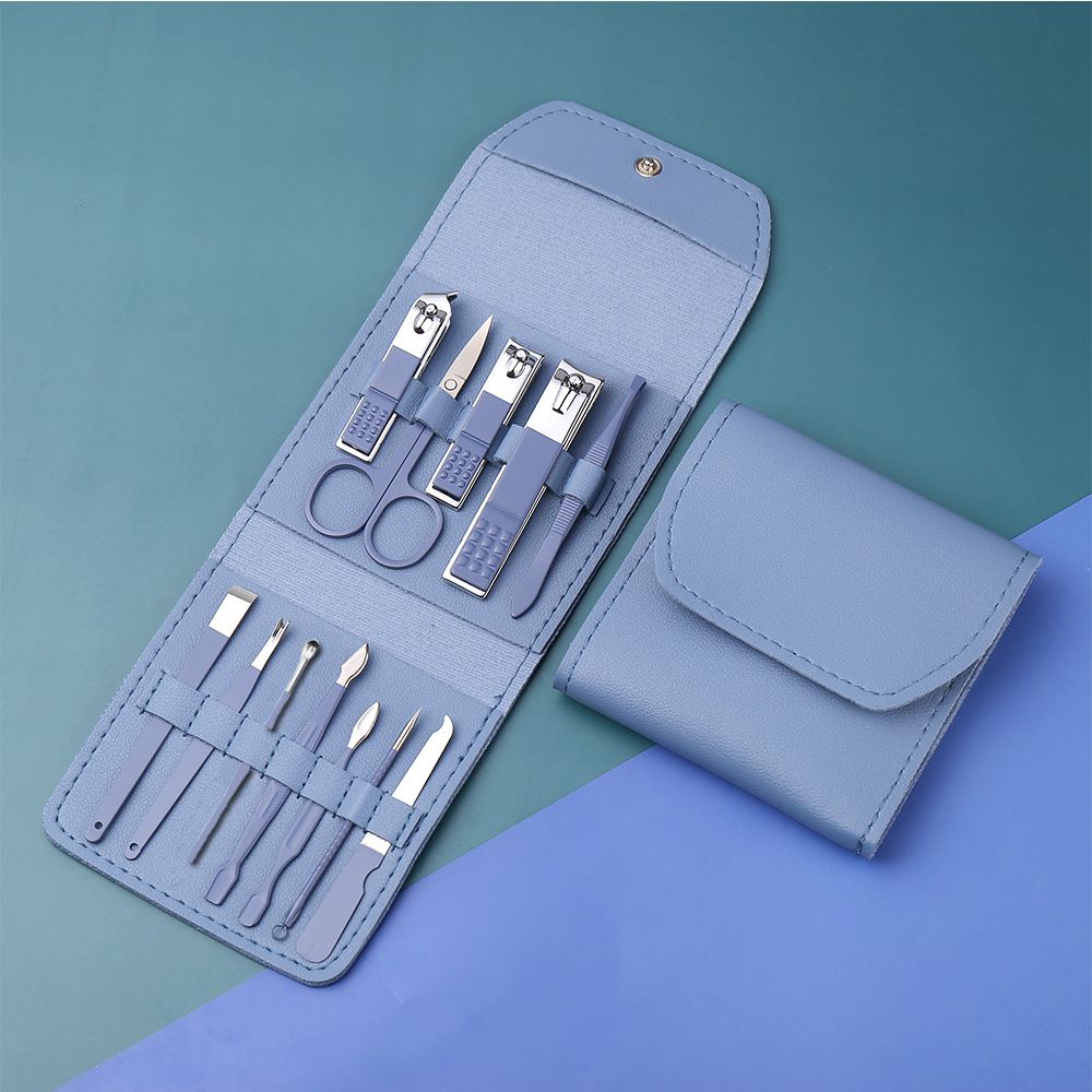 12/16-Piece German-Engineered Stainless Steel Nail Clipper Set - Salon-Grade Rustproof Manicure Kit for Professional/Home/Bulk Use