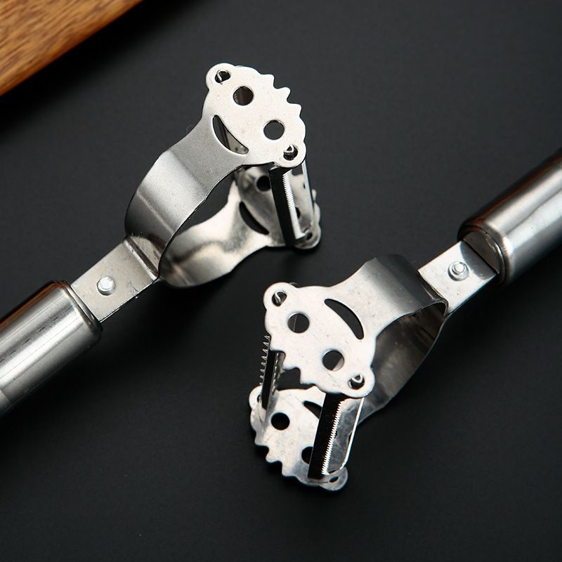 1pcs Stainless Steel 2-in-1 Vegetable Grater & Peeler | All-in-One Kitchen Prep Essential for Potatoes/Fruits – Durable, Stylish Cookware (3-5 Days Delivery)