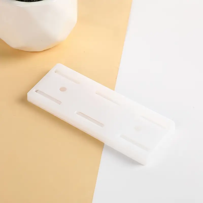 4-Pack Wall-Mounted Power Strip Holders - Space-Saving Durable Plastic Brackets, Damage-Free & Easy Installation, No Trace on Walls - for Home, Office, Kitchen, Bathroom
