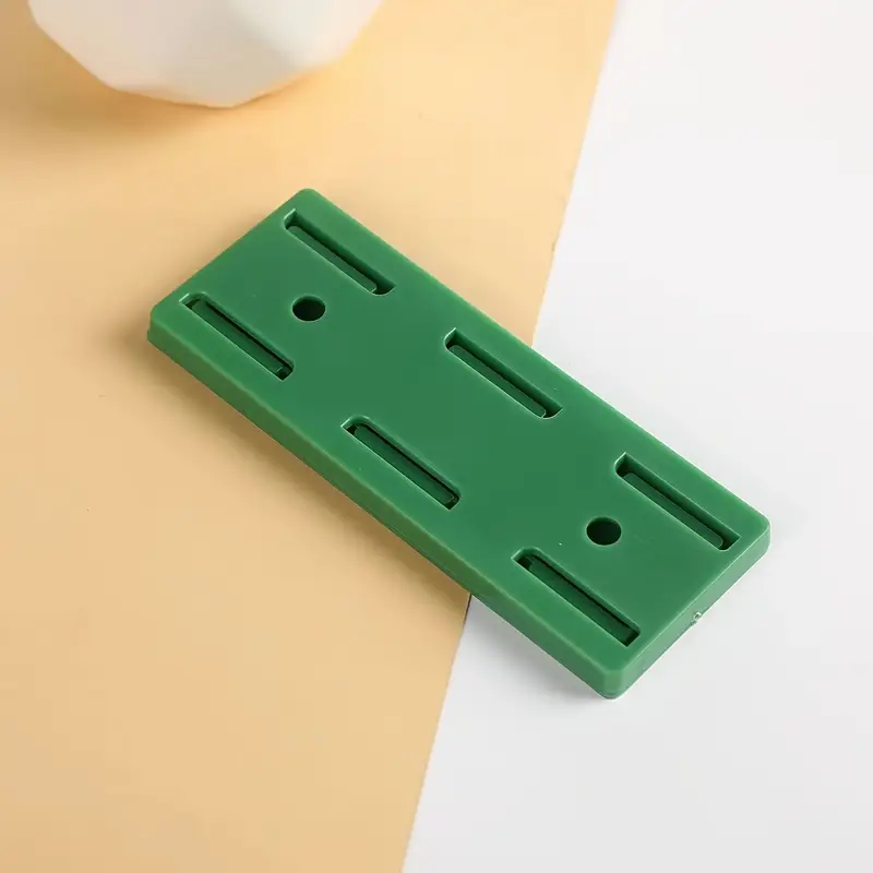 4-Pack Wall-Mounted Power Strip Holders - Space-Saving Durable Plastic Brackets, Damage-Free & Easy Installation, No Trace on Walls - for Home, Office, Kitchen, Bathroom