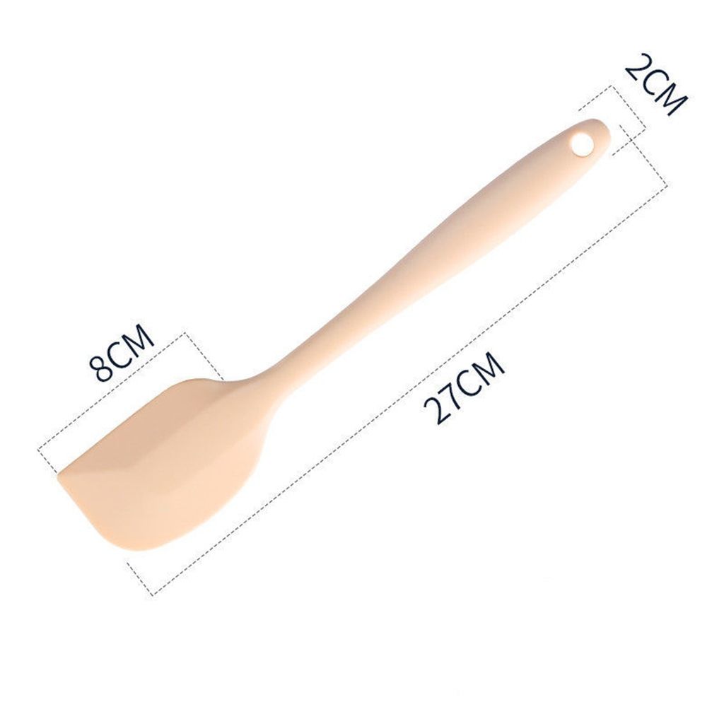 Kitchen Baking Tools - Silicone Spatula & Cream Spatula | Heat-Resistant Non-Stick Baking Accessories for Cakes, Cookies & Pastries