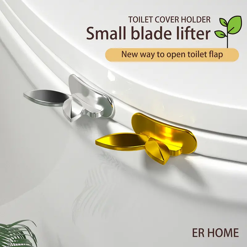 【Black Friday Floor Price】2pcs Creative Toilet Seat Lifter - The Handy Bathroom Gadget for Hygienic Lid Lifting "No - Touch" Cleaning Handle to Keep Your Hands Spotless