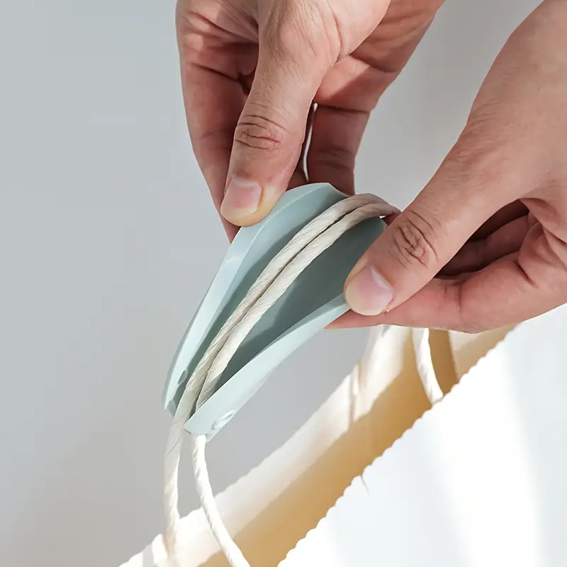 2PCS Portable Non-Strangling Shopping Bag Handle | Labor-Saving Baggage Carrier for Plastic Bags | Household Vegetable/ Grocery Carrying Device