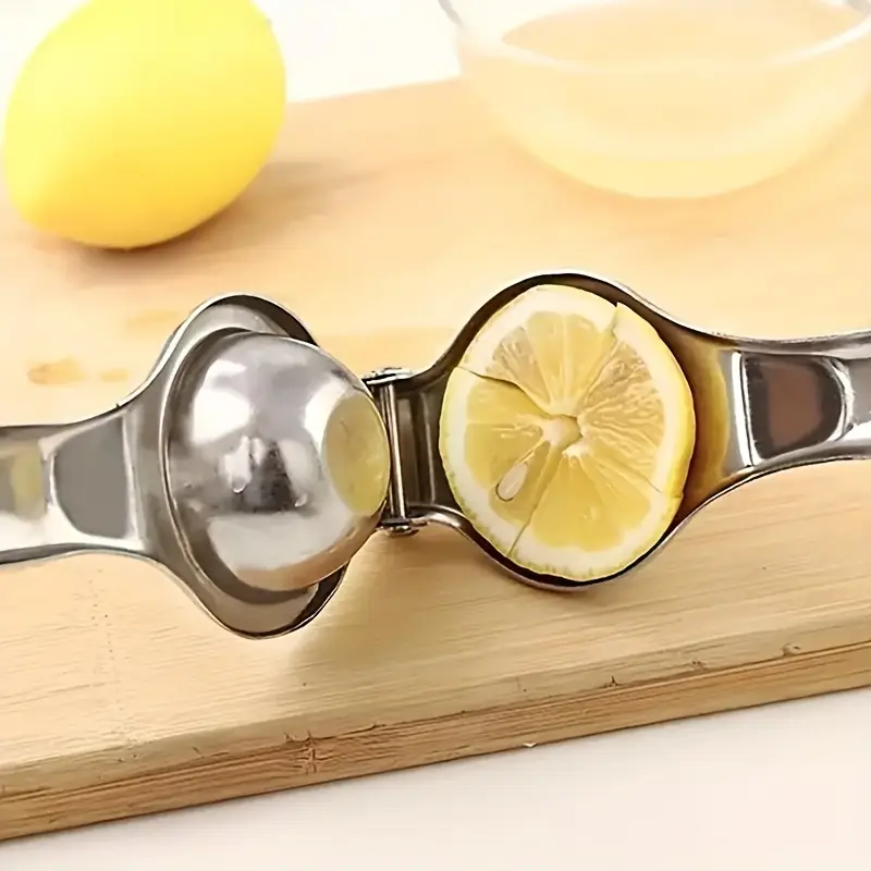 3-Second Fresh Breakfast Juice! Manual Citrus Juicer – No Power Needed, Easy Rinse Stainless Steel for Oranges & Lemons