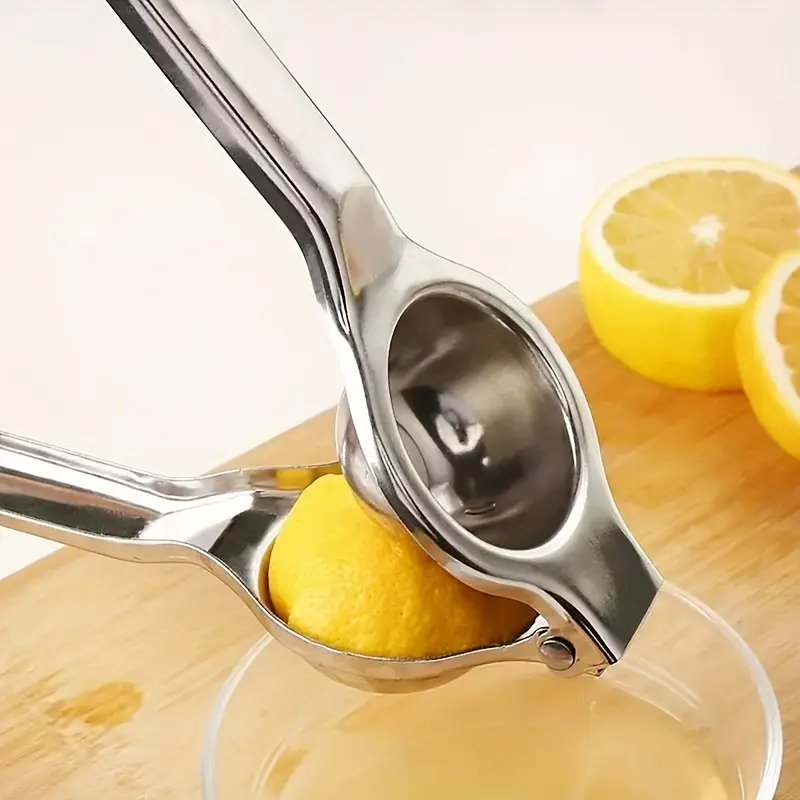 3-Second Fresh Breakfast Juice! Manual Citrus Juicer – No Power Needed, Easy Rinse Stainless Steel for Oranges & Lemons