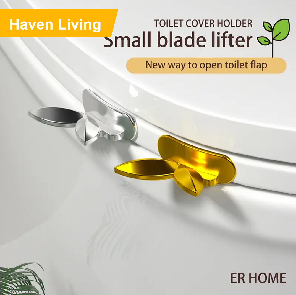 Christmas  Flash Sale! 2pcs No-Touch Toilet Seat Lifter | Hygienic Bathroom Gadget – Keep Hands Clean (3-5 Days Delivery)