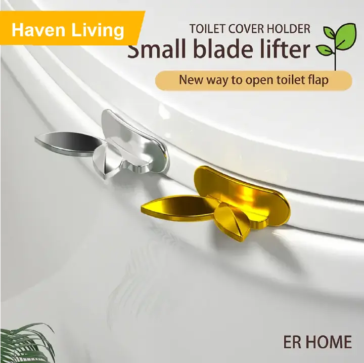 Christmas  Flash Sale! 2pcs No-Touch Toilet Seat Lifter | Hygienic Bathroom Gadget – Keep Hands Clean (3-5 Days Delivery)