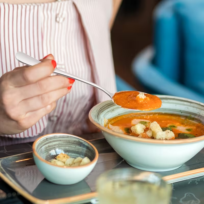 2pcs 304 Stainless Steel Forks and Spoons Set, Food-Grade & Dishwasher Safe, Heavy-Duty Utensils & Easy to Clean for Everyday Kitchen and Restaurant