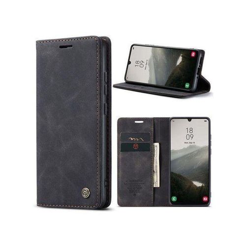 Caseme for INFINIX NOTE 40 PRO,INFINIX NOTE 40,INFINIX NOTE40 PRO+,INFINIX NOTE 30,INFINIX NOTE 30 30PRO,NOTE 30 VIP LEATHER FLIP CASE WITH MAGNETIC CLOSURE, CARD POCKETS AND KICKSTAND (BLACK)