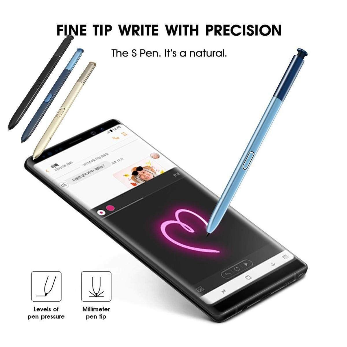 Stylus S Pen For Samsung Galaxy Note 8,For Galaxy Note 10,For Galaxy Note 20,SILVER.