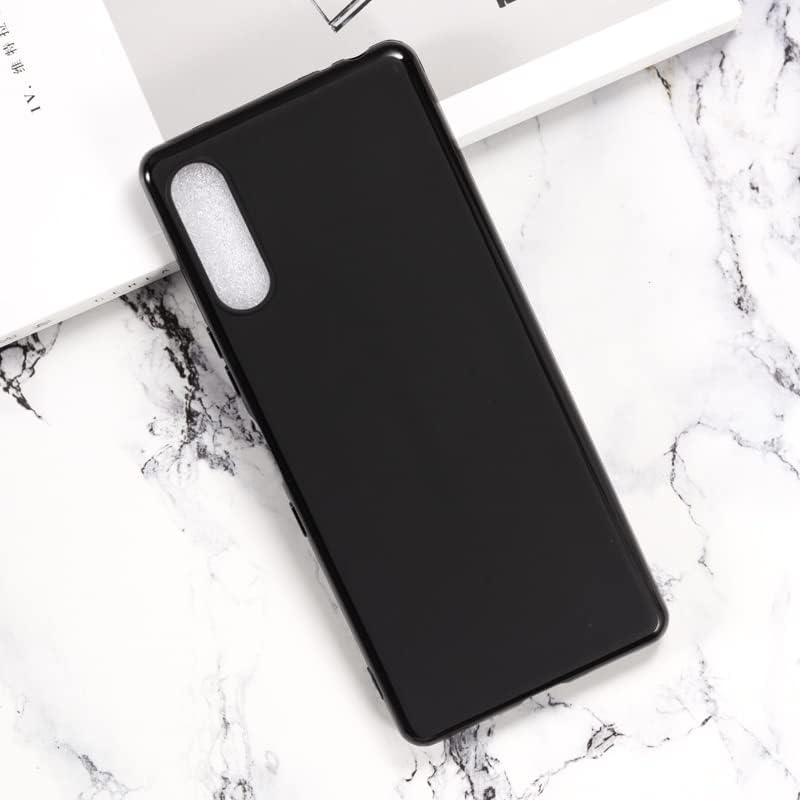 Case Compatible with Sony Xperia L4 Case Shockproof silicone Soft Flexible Gel Protective Phone Cover with Anti-Scratch & Military-Grade Anti-Drop (Black)