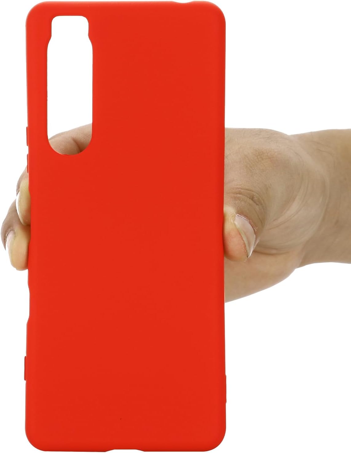 Case for Sony Xperia 1 mark IV, Liquid Silicone Protective Phone Case for Sony Xperia 1mark  IV with Silicone Lanyard, Slim Thin Soft Shockproof Cover for Sony Xperia 1 IV Silicone Case Black