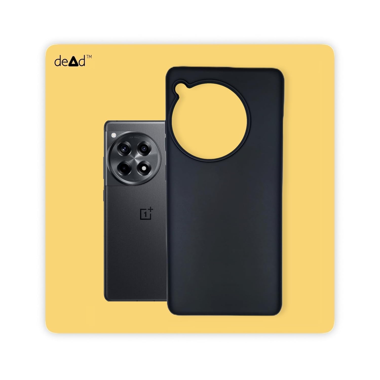 Liquid Silicone Back Cover Case for OnePlus 12R 5G | Soft Micro-Fibre Lining Inside | Camera Protection Bump | Shockproof Back Cover Case for OnePlus 12 5G (Silicone, Black)