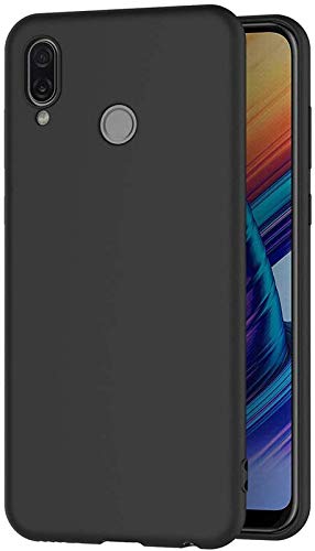 Honor play 10T silicone back cover black Rubber Soft Silicon Candy Shockproof Slim Back Cover Case For Honor Play 10T, Black