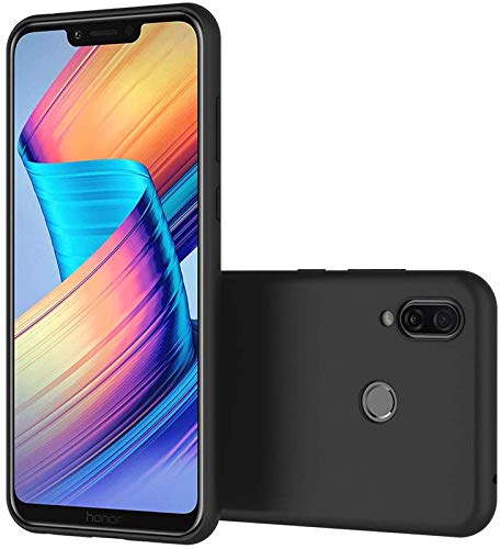 Honor play 10T silicone back cover black Rubber Soft Silicon Candy Shockproof Slim Back Cover Case For Honor Play 10T, Black