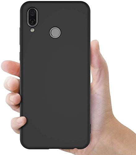 Honor play 10T silicone back cover black Rubber Soft Silicon Candy Shockproof Slim Back Cover Case For Honor Play 10T, Black