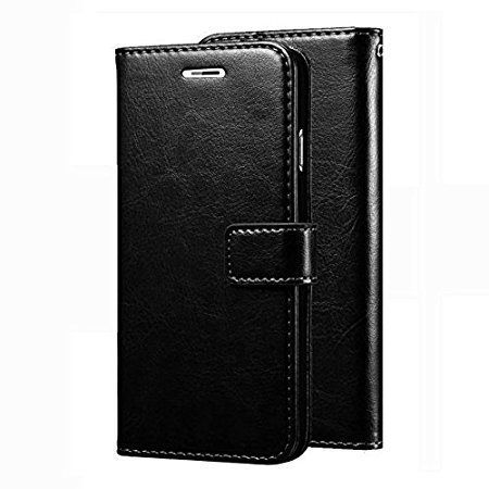 Rich boss Case Compatible with ITEL S26 Ultra, Colorful Flip Cover with Card Holders Magnetic Closure Full Protection Shell(Black)