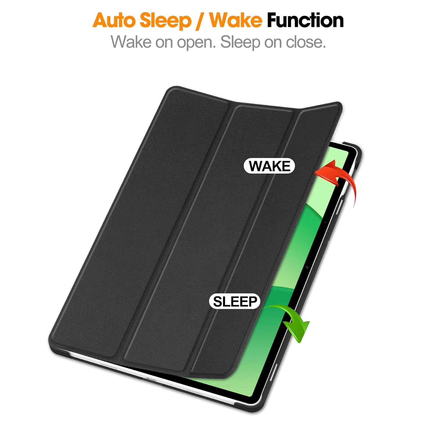 Case Cover for Oppo Pad SE 11 inch Case, Slim Trifold Flip case Cover for Oppo Pad SE 11 inch Case Tablet [Auto Sleep Wake Feature]