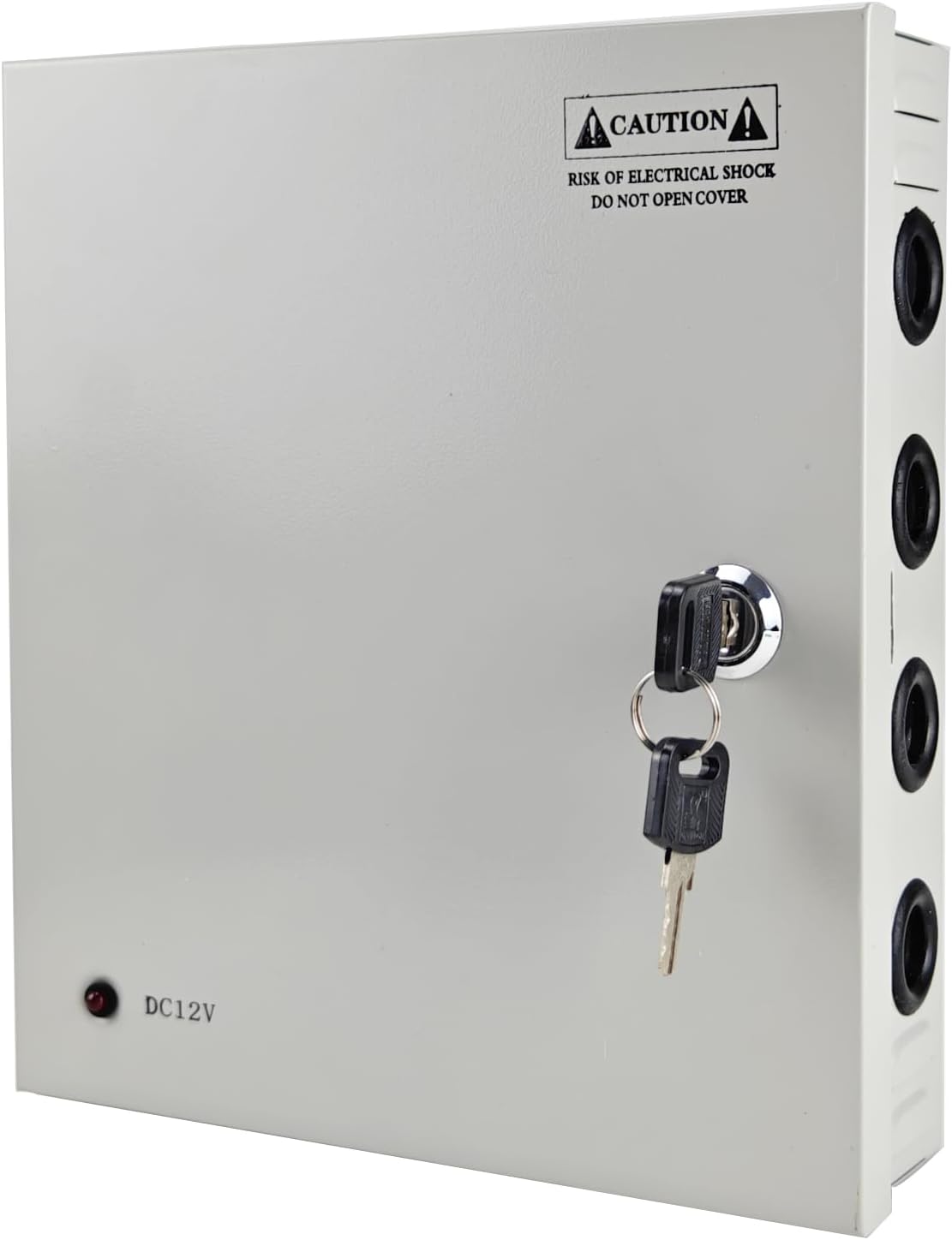 Closed PSU 12V Power Supply Box for CCTV Camera 9 Channels Output AC 110V/220V to DC 12V 10A 120W CCTV PSU Power Distribution Box