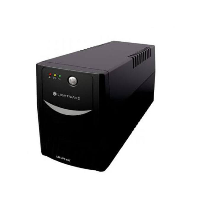 Lightwave LW UPS 850VA  Line Interactive UPS 850VA, Micro Processor Based UPS System, an Ideal Power Backup & Protection for Desktop PC & Home Office