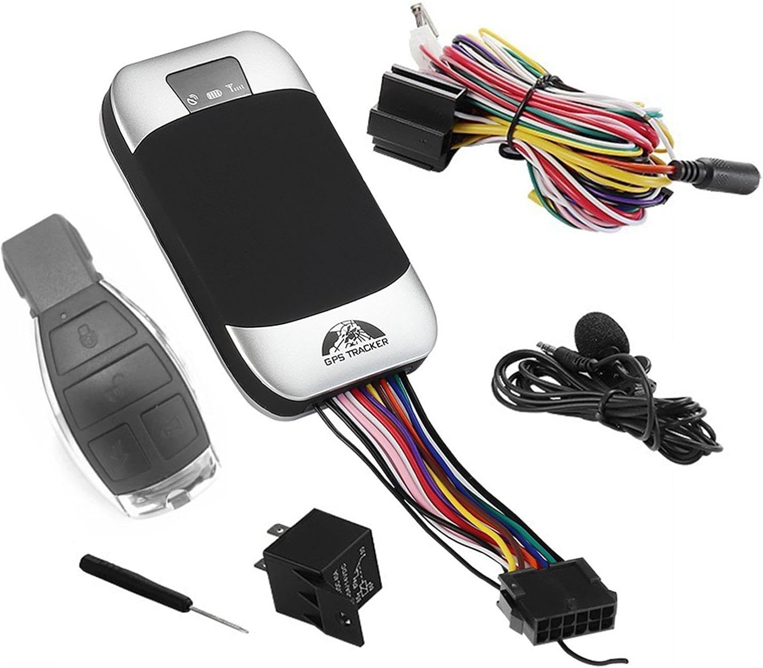 Motorcycle GPS Tracker - Waterproof Anti Car Theft Device GPS Tracker Vibration Alarm | Car Security Products, Car Alarms for Family, Friends, Motorcycle