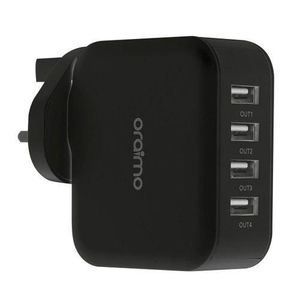 Power Cube 4 10.5W 4 Ports Wall Charger Kit OCW-U81F 4 ports chargers with Micro USB cable