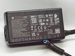 HP 19.5V 3.5A 7.4 * 5.0 mm 65W Blue pin charger + power cable