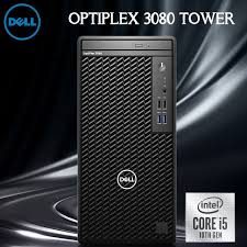 DELL OPTIPLEX 3080 – CORE I5 PROCESSOR, 4GB RAM, 1TB STORAGE CPU
Intel Core i5 (10th Gen) 10500 / 3.1 GHz 
Suitable for office,Business and School