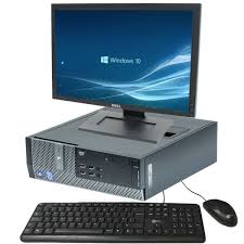 DELL Refurbished Optiplex 7010, 3010 Desktop CPU - Core I3 3.2GHz 4GB RAM 500GB Windows 10 and free wifi Dongo pc for Home,Office,Business and Schools