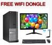 Dell Optiplex 7020 or 9020 Desktop Core i5 4th Gen 3.3GHz Processor 8GB RAM 500GB HDD CPU Keyboard Mouse 22 inch Monitor with free wifi Dongo