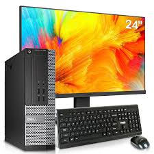 Dell 790 Desktop Computer SFF Core i5 8GB Ram (Memory)  500GB HDD,19 LCD  monitor, keyboard,Mice Windows 10 PC Complete set for Office,Home or Schools with free wifi dongle.