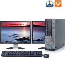 Dell 790 Desktop Computer SFF Core i5 8GB Ram (Memory)  500GB HDD,19 LCD  monitor, keyboard,Mice Windows 10 PC Complete set for Office,Home or Schools with free wifi dongle.
