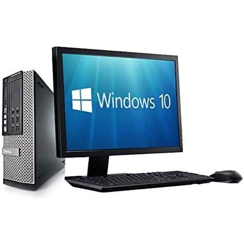 Dell 790 Desktop Computer SFF Core i5 8GB Ram (Memory)  500GB HDD,19 LCD  monitor, keyboard,Mice Windows 10 PC Complete set for Office,Home or Schools with free wifi dongle.