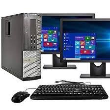 Dell 790 Desktop Computer SFF Core i5 8GB Ram (Memory)  500GB HDD,19 LCD  monitor, keyboard,Mice Windows 10 PC Complete set for Office,Home or Schools with free wifi dongle.
