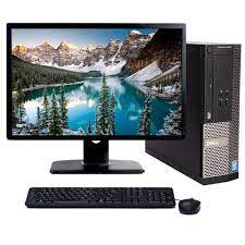 Dell 790 Desktop Computer SFF Core i5 8GB Ram (Memory)  500GB HDD,19 LCD  monitor, keyboard,Mice Windows 10 PC Complete set for Office,Home or Schools with free wifi dongle.
