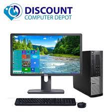 Dell 790 Desktop Computer SFF Core i5 8GB Ram (Memory)  500GB HDD,19 LCD  monitor, keyboard,Mice Windows 10 PC Complete set for Office,Home or Schools with free wifi dongle.