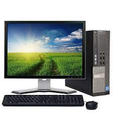 (FULL SET WITH FREE WIFI DONGO) Dell OptiPlex 790/7010 Coi5,12GB Ram,500Gb Harddisk,19 Inches Monitor. Keyboard, Mice  Pre Installed Win 10