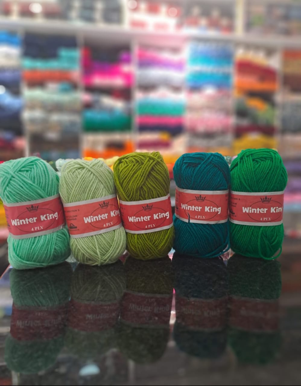 Winter King 50g Crochet & Knit Yarn Available in Bulk - For all uses from making outfits,rugs,bags,e'tc