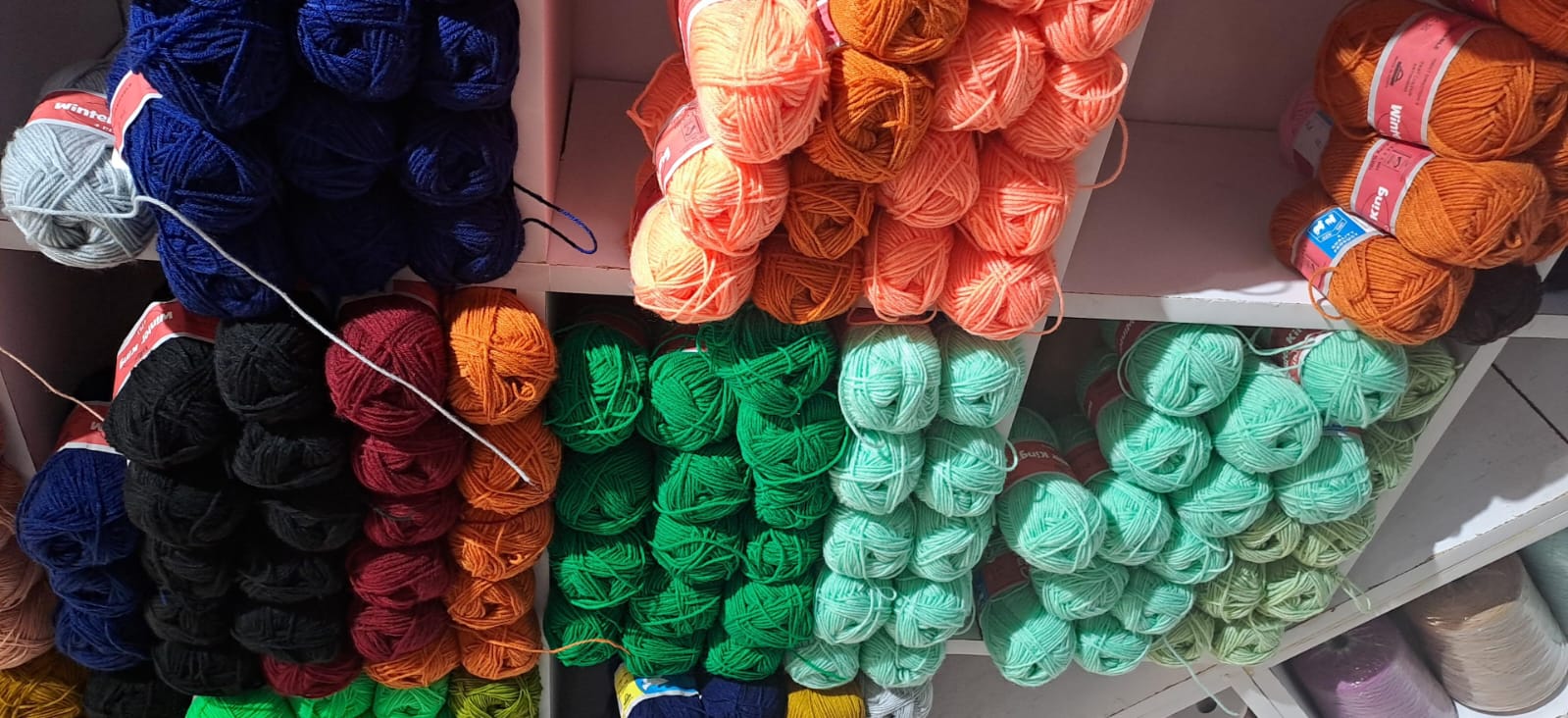 Winter King 50g Crochet & Knit Yarn Available in Bulk - For all uses from making outfits,rugs,bags,e'tc