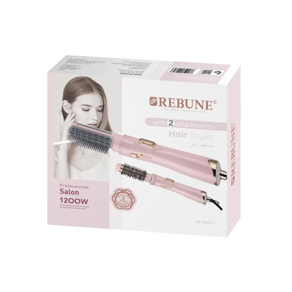 Rebune hair styler with ionic technology
